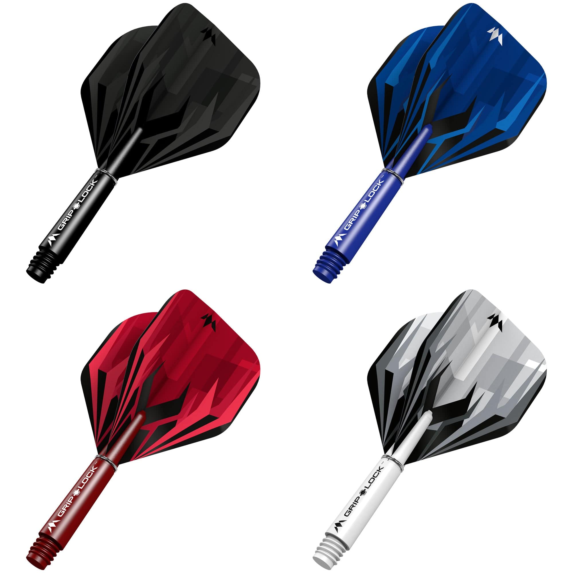 Mission Shade Kite Dart Flights Combo With Griplock Shafts