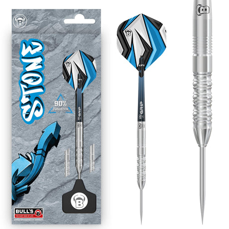 BULL'S Stone Darts - Steel Tip - 90% Tungsten - S3