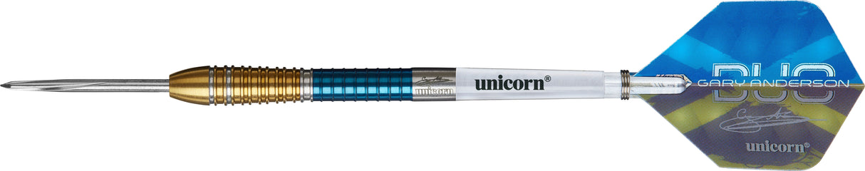 Unicorn Gary Anderson Darts - Steel Tip - 90% Tungsten - Flying Scotsman - Phase 6 Duo