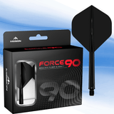 Mission Force 90 - New Moulded Flight & Shaft System - Black - Standard No2