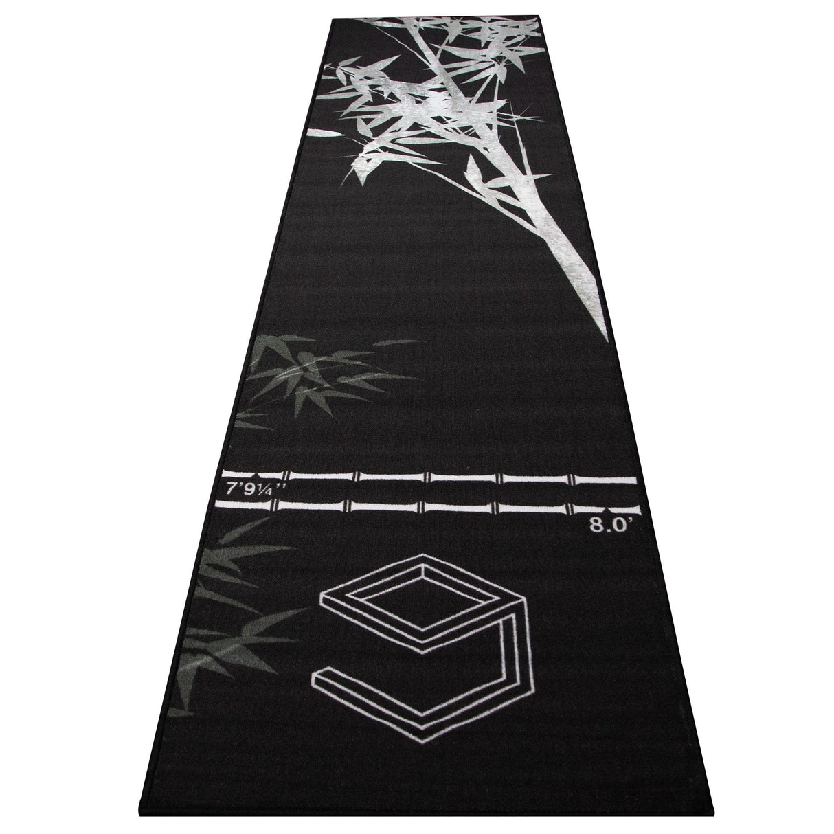 *Caliburn Bamboo Dart Mat - Carpet Mat - Bamboo Shadow Design