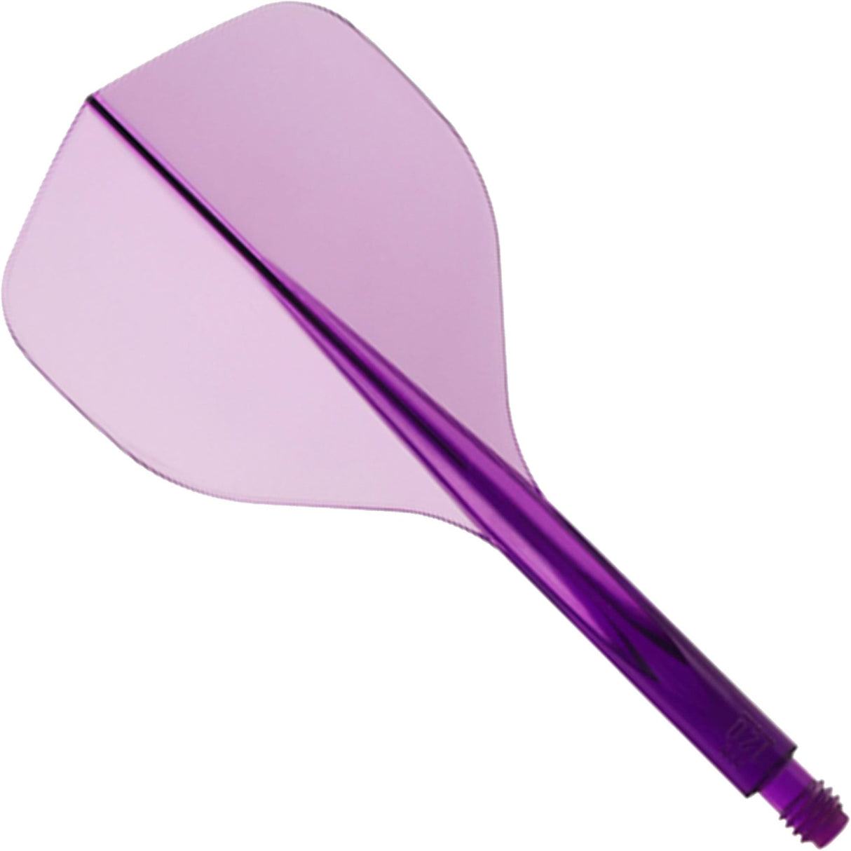 Condor AXE 120 Dart Flights - Standard - Clear Purple