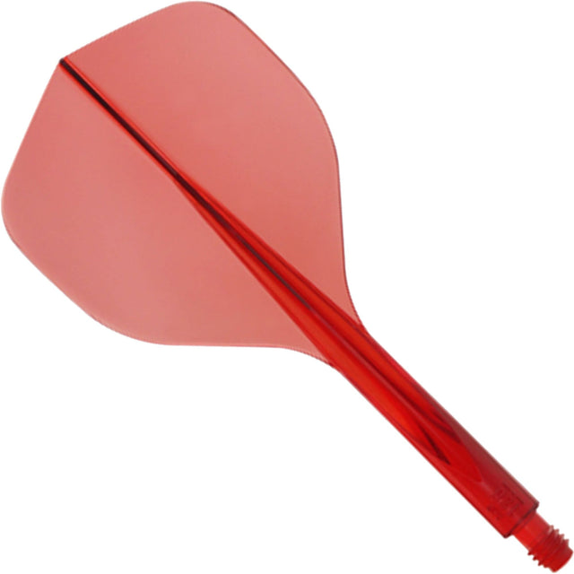 Condor AXE 120 Dart Flights - Standard - Clear Red