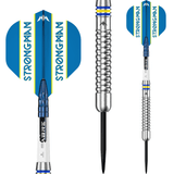 Mission Dennis Nilsson Darts - Steel Tip - 95% Tungsten - Silver