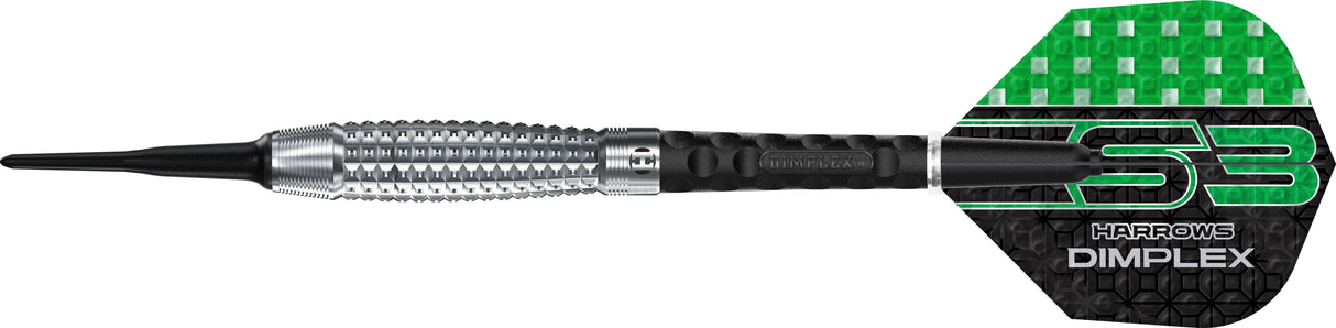 Harrows Dimplex S3 Darts - Soft Tip - 90% Tungsten - Bomb