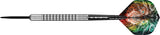 Mission Dominik Grüllich Darts - Steel Tip - 95% Tungsten - Silver-Black Rings