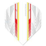 Designa Racing Flights - Standard No2 - 100 Micron - Red & Yellow