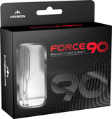 Mission Force 90 - New Moulded Flight & Shaft System - Clear - Slim