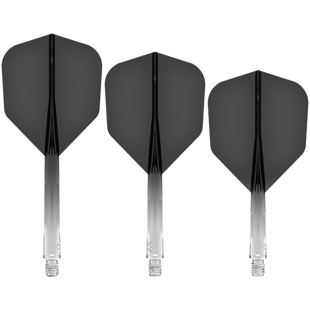 Mission Force 90 - New Moulded Flight & Shaft System - Standard No6 - Gradient - Transparent Black