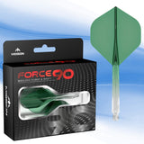 Mission Force 90 - New Moulded Flight & Shaft System - Standard No2 - Gradient - Transparent Green