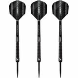 Harrows Supergrip Black Darts - Steel Tip