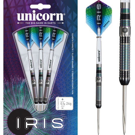 Unicorn Iris Darts - Steel Tip - 90% Tungsten