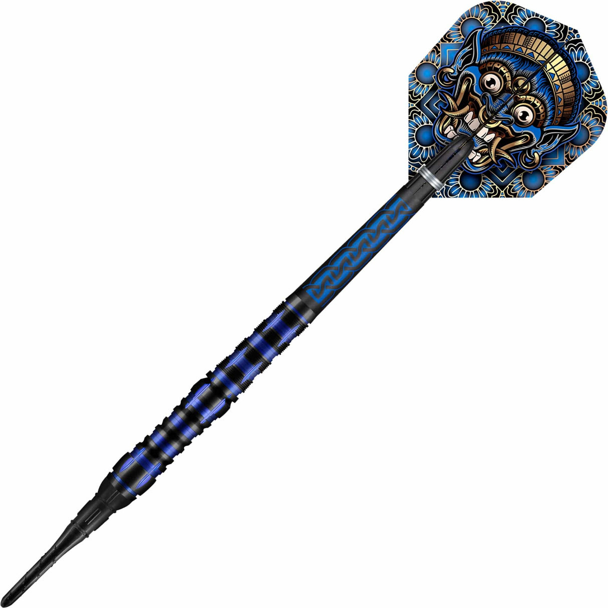 Shot Tribal Weapon Darts - Soft Tip - 90% Tungsten - Java