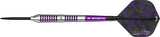 Mission Joe Croft Darts - Steel Tip - 95% Tungsten - Silver & Purple Electro