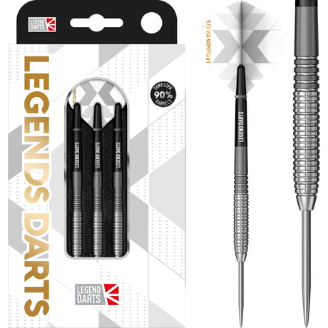 Legend Darts - Steel Tip - 90% Tungsten - Pro Series - V24 - Micro Rear