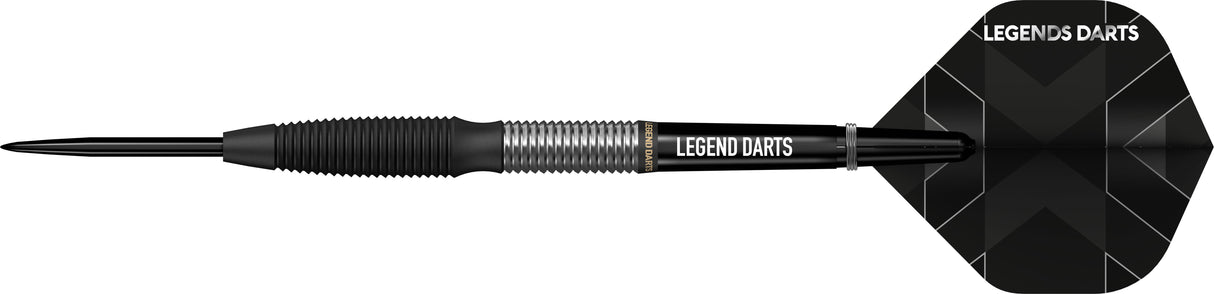 Legend Darts - Steel Tip - Evolution Series - B15 - Black - Torpedo Shark