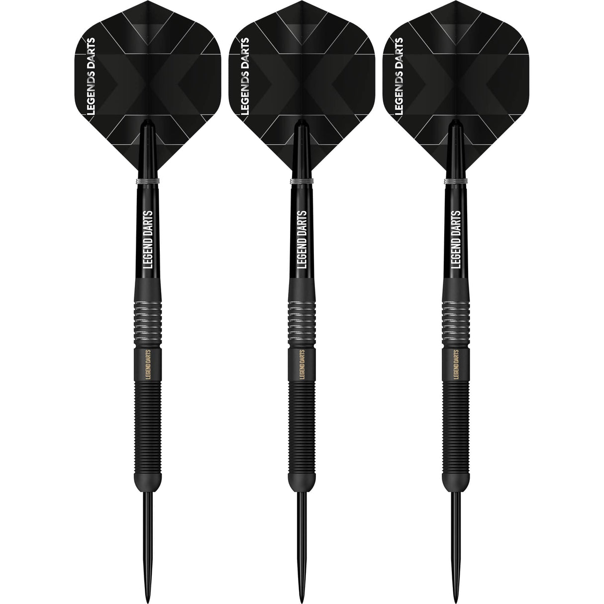 Legend Darts - Steel Tip - Evolution Series - B16 - Black - Straight