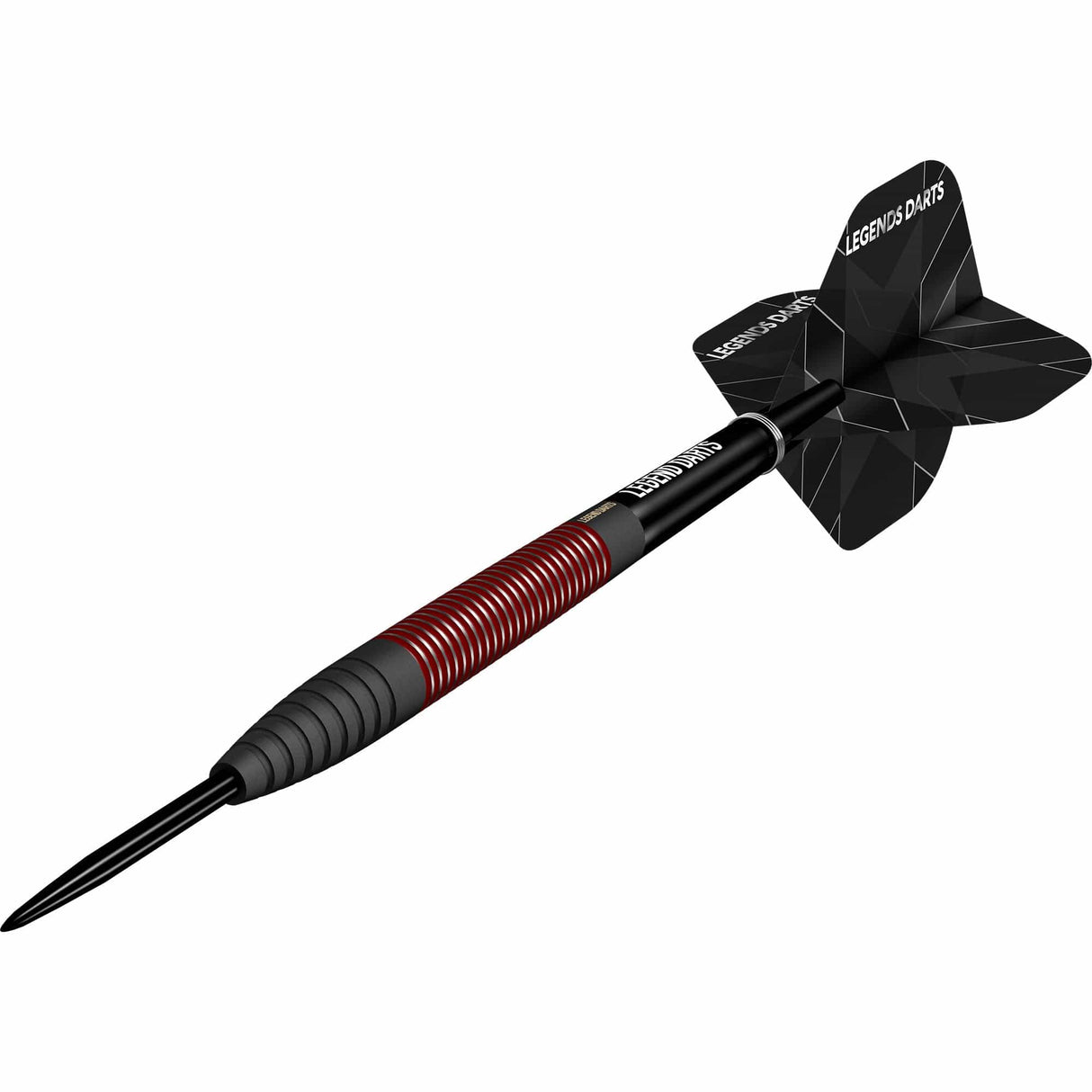 Legend Darts - Steel Tip - Evolution Plus Series - BC01 - Black & Red - Torpedo