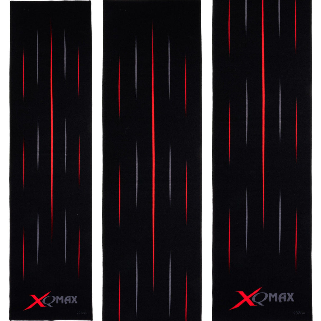 XQMax Nylon Dart Mat - HD Printed Design - 60cm x 237cm - Standard - Streaks