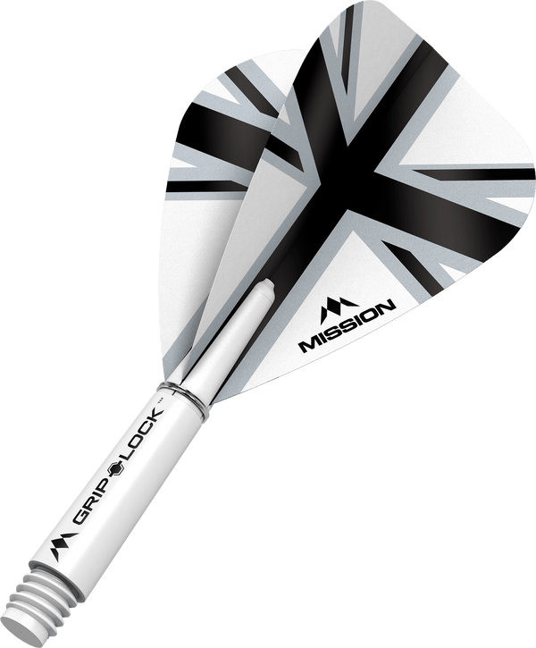 Mission Shade Kite Dart Flights Combo With Griplock Shafts