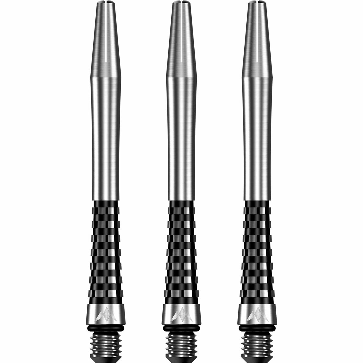 Mission Atom13 Aluminium Shafts - Natural Metal Stems - Black