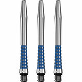 Mission Atom13 Aluminium Shafts - Natural Metal Stems - Blue