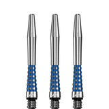 Mission Atom13 Aluminium Shafts - Natural Metal Stems - Blue