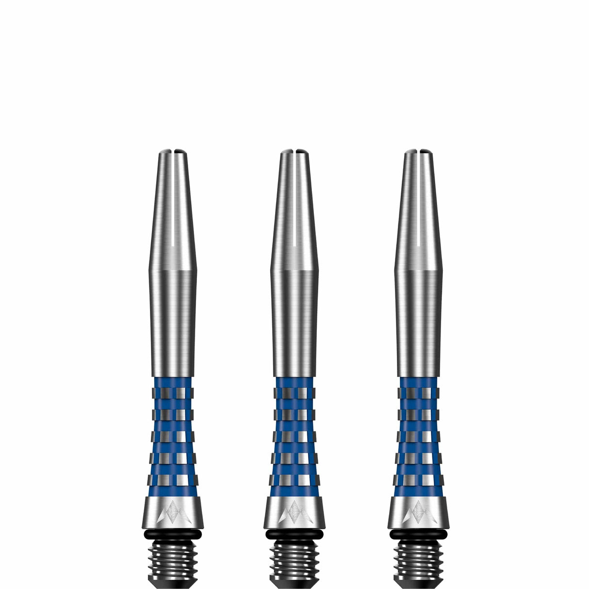 Mission Atom13 Aluminium Shafts - Natural Metal Stems - Blue