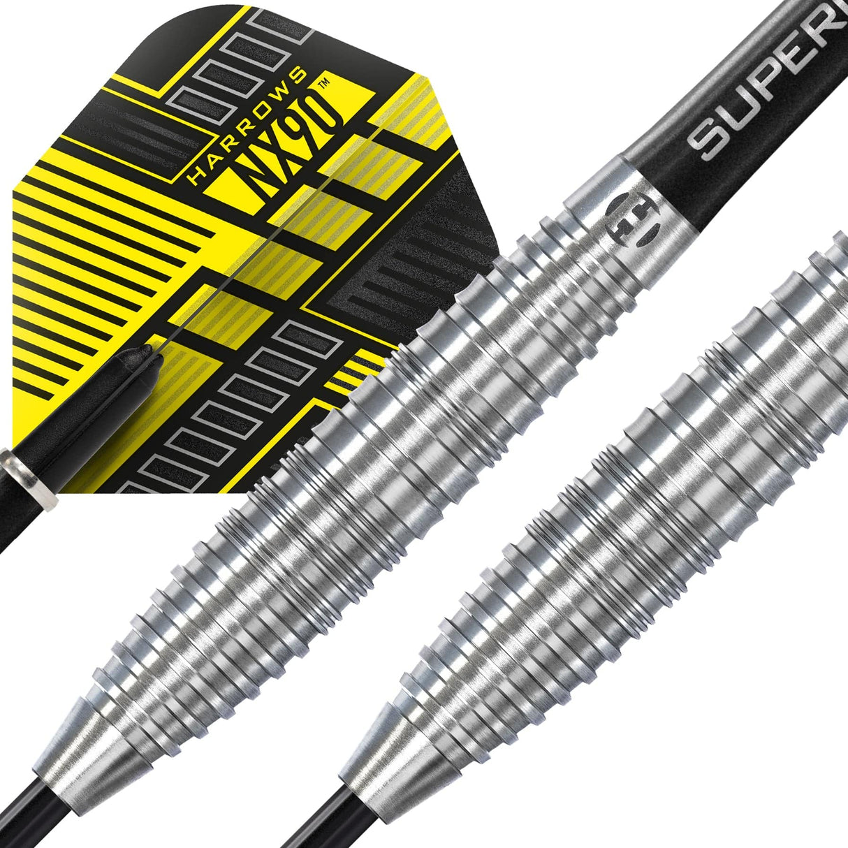 Harrows NX90 Darts - Steel Tip - 90% Tungsten - Bomb