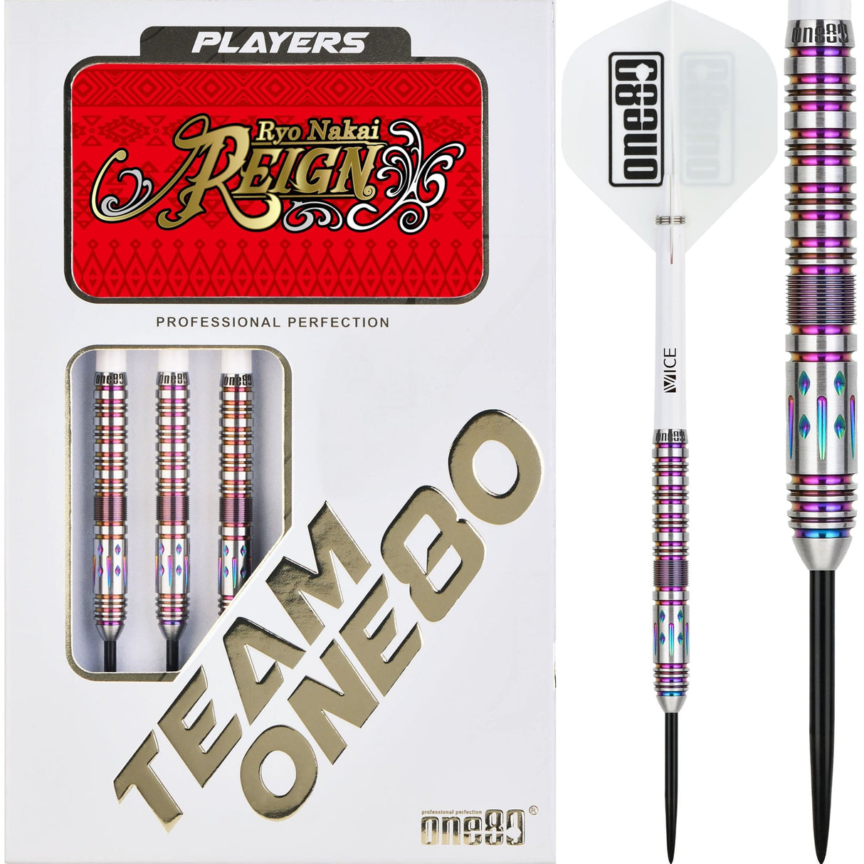 One80 Ryo Nakai Darts - Steel Tip - Reign