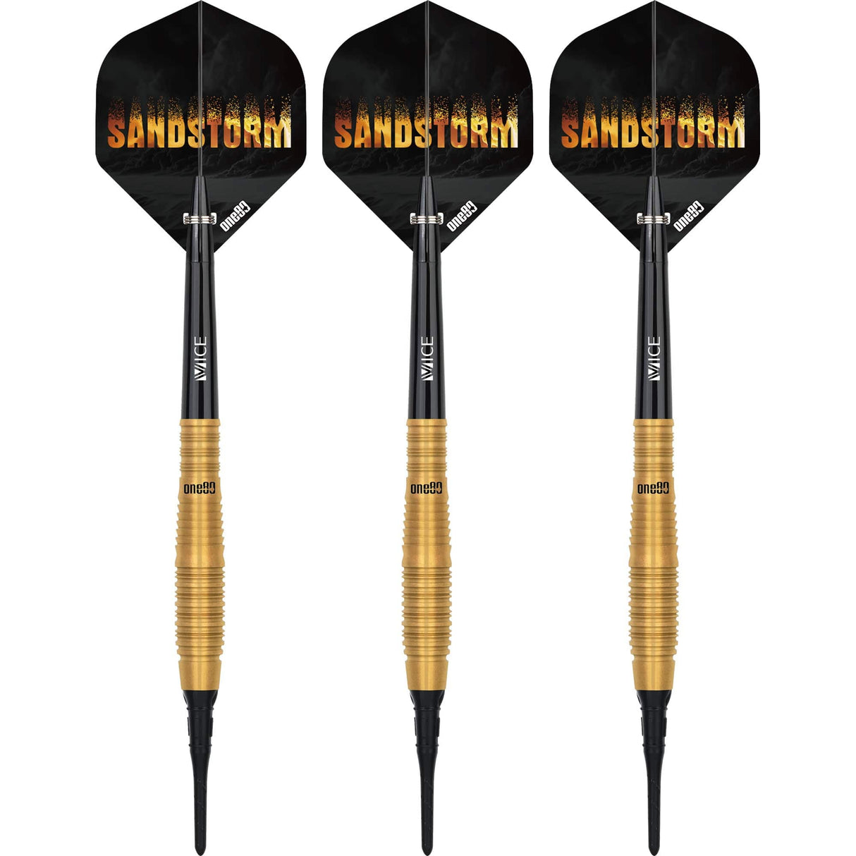 One80 Sandstorm Darts - Soft Tip - S02 - 18g