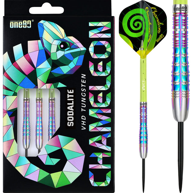 One80 Chameleon Darts - Steel Tip - Sodalite