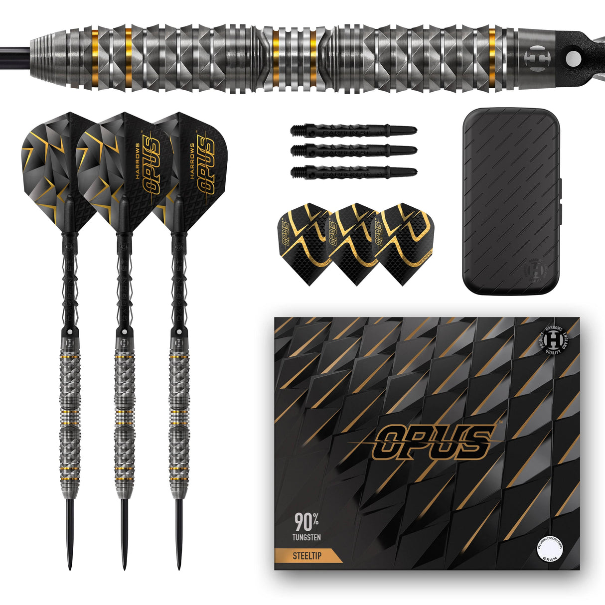 Harrows Opus Darts - Steel Tip - 90% Tungsten