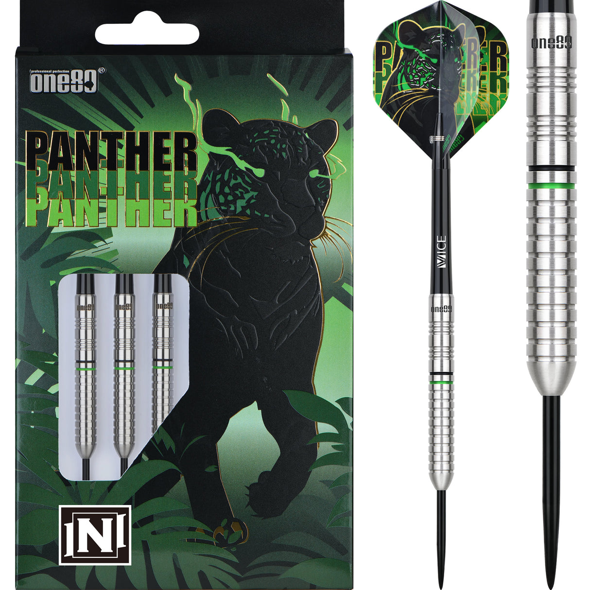 One80 Panther-N Darts - Steel Tip