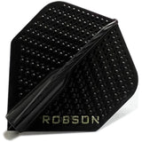 Robson Plus Dart Flights - for all shafts - Std No2 - Dimpled