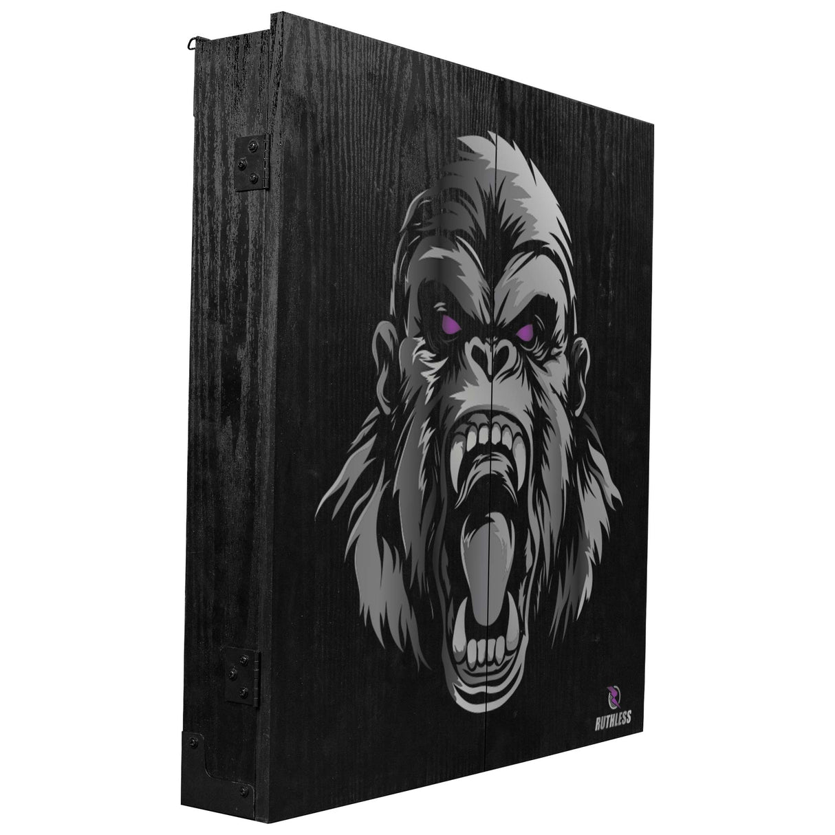 Ruthless Dartboard Cabinet - Square Design - Gorilla