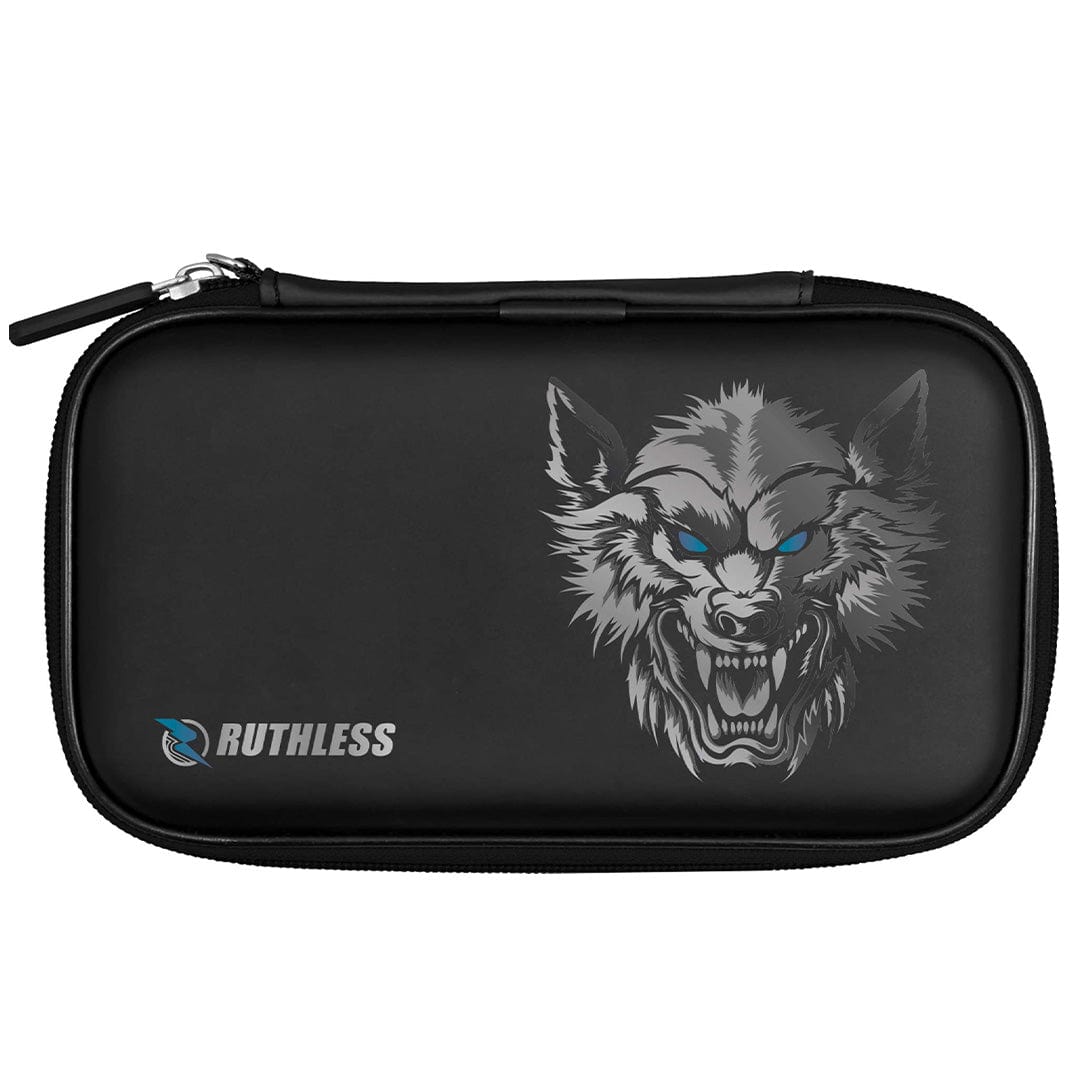 Ruthless Designed EVA Dart Case - Large - Black - Wolf