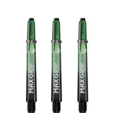 *XQMax Max Grip Shafts - Gradient Dart Stems - Green