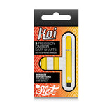 Shot Koi Carbon Dart Shafts - with Springs - Yellow