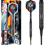 Shot Redline Darts - Soft Tip - 80% Tungsten - BLAZ3D - 20g