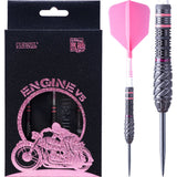 Cuesoul Engine V5 Darts - Steel Tip - 90% Tungsten - Hope Ring - Pink 23g