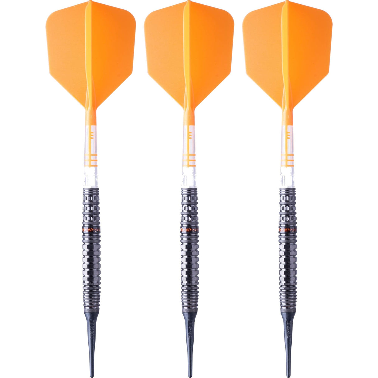 Cuesoul Engine V6 Darts - Soft Tip - 90% Tungsten - Hope Ring - Gold