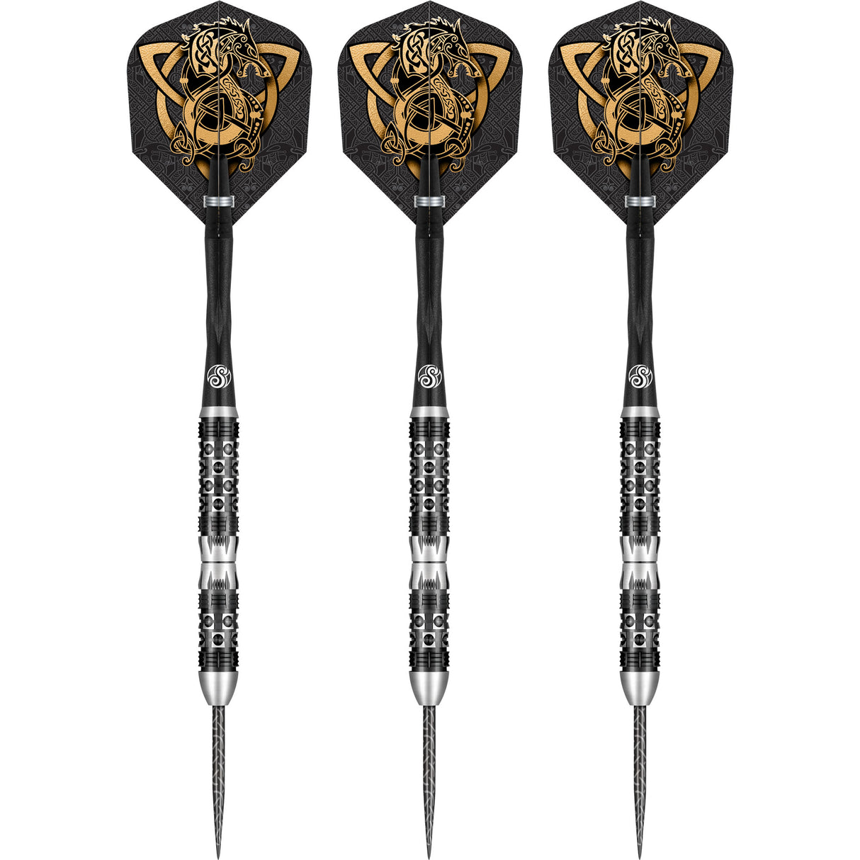 Shot Viking Darts - Steel Tip - 90% Tungsten - Wolf