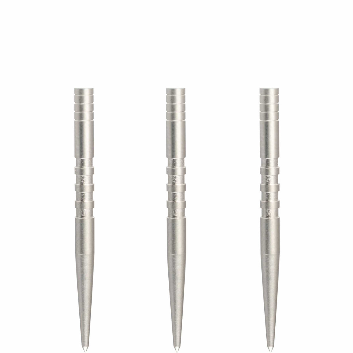 Condor Beak Dart Points - Steel Tip Replacement Points - with Cut - Silver