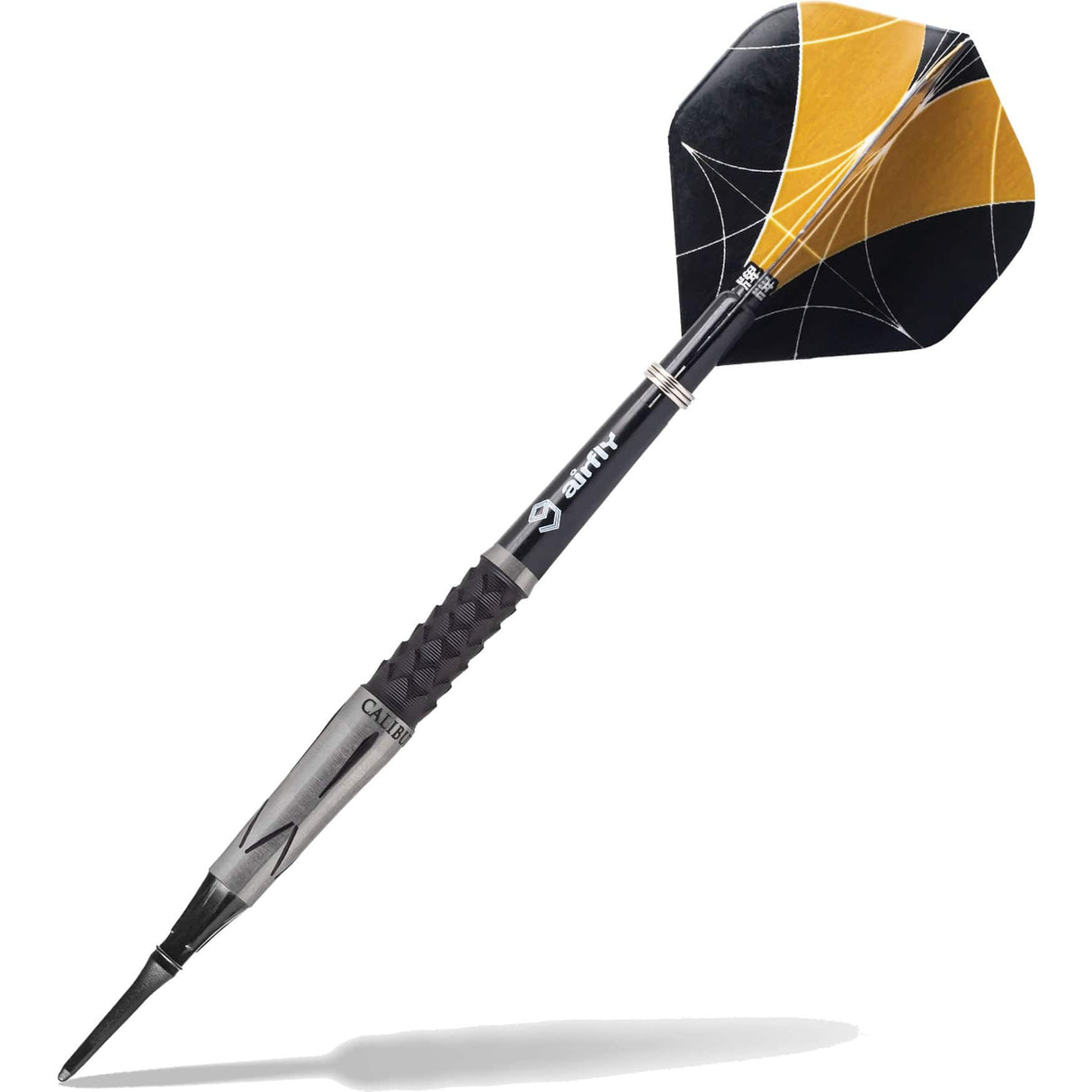 Caliburn Player Darts - Soft Tip - 95% - Black Titanium - Mamba 19g