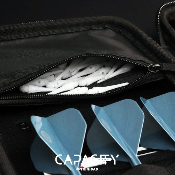 Trinidad Capacity Darts Case - Large - Holds 2 full sets - Carbon Black