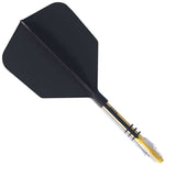 Cuesoul Rost T19 Carbon Fibre - Integrated Dart Shaft and Flights - Big Wing - Black Size 4