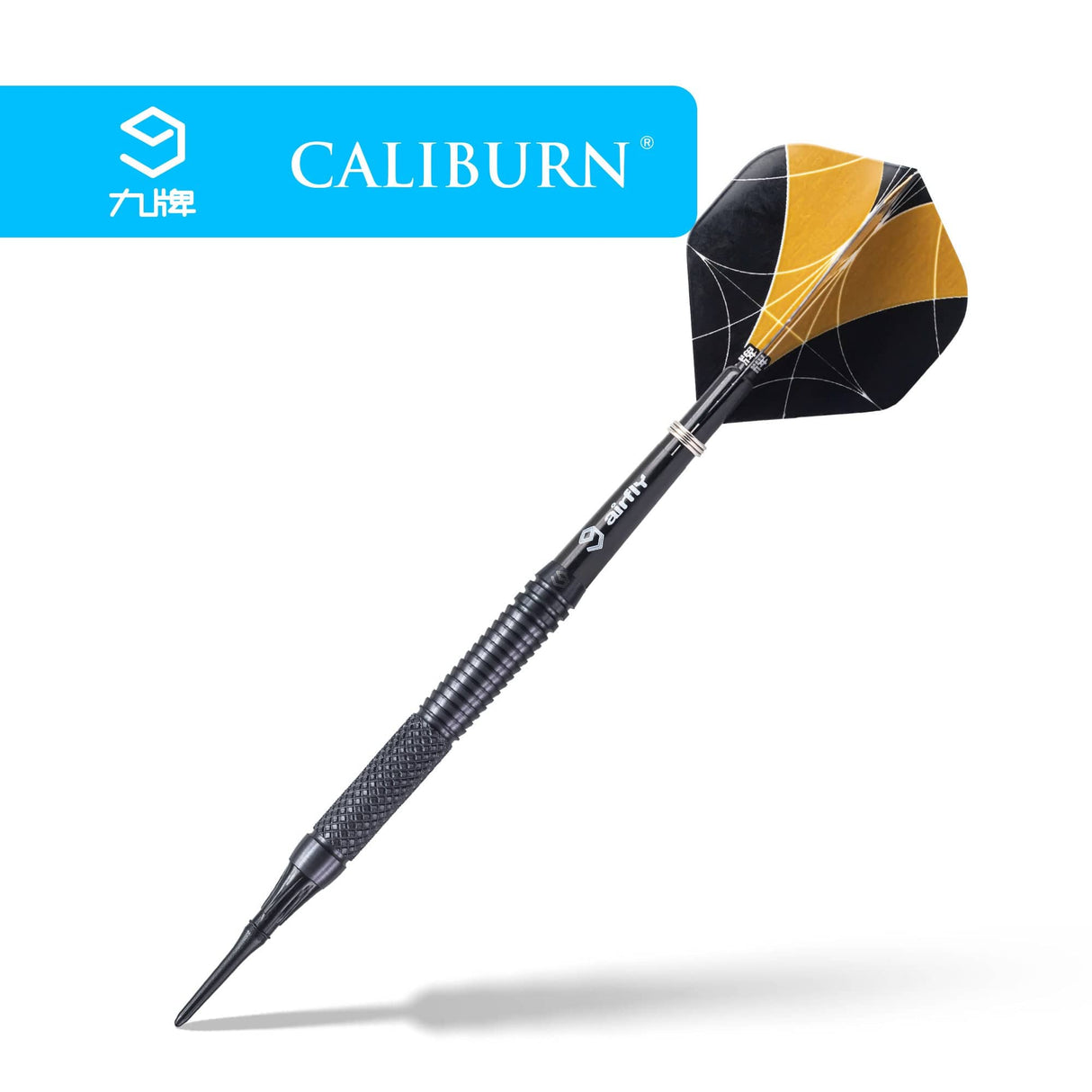 Caliburn Marshal Darts - Soft Tip - 90% - M2 - Black Titanium