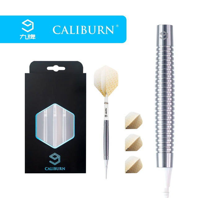 Caliburn Mermaid II Darts - Soft Tip - 90% - Natural