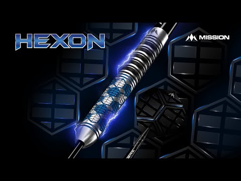 Mission Hexon Darts - Soft Tip - 90% - Blue PVD